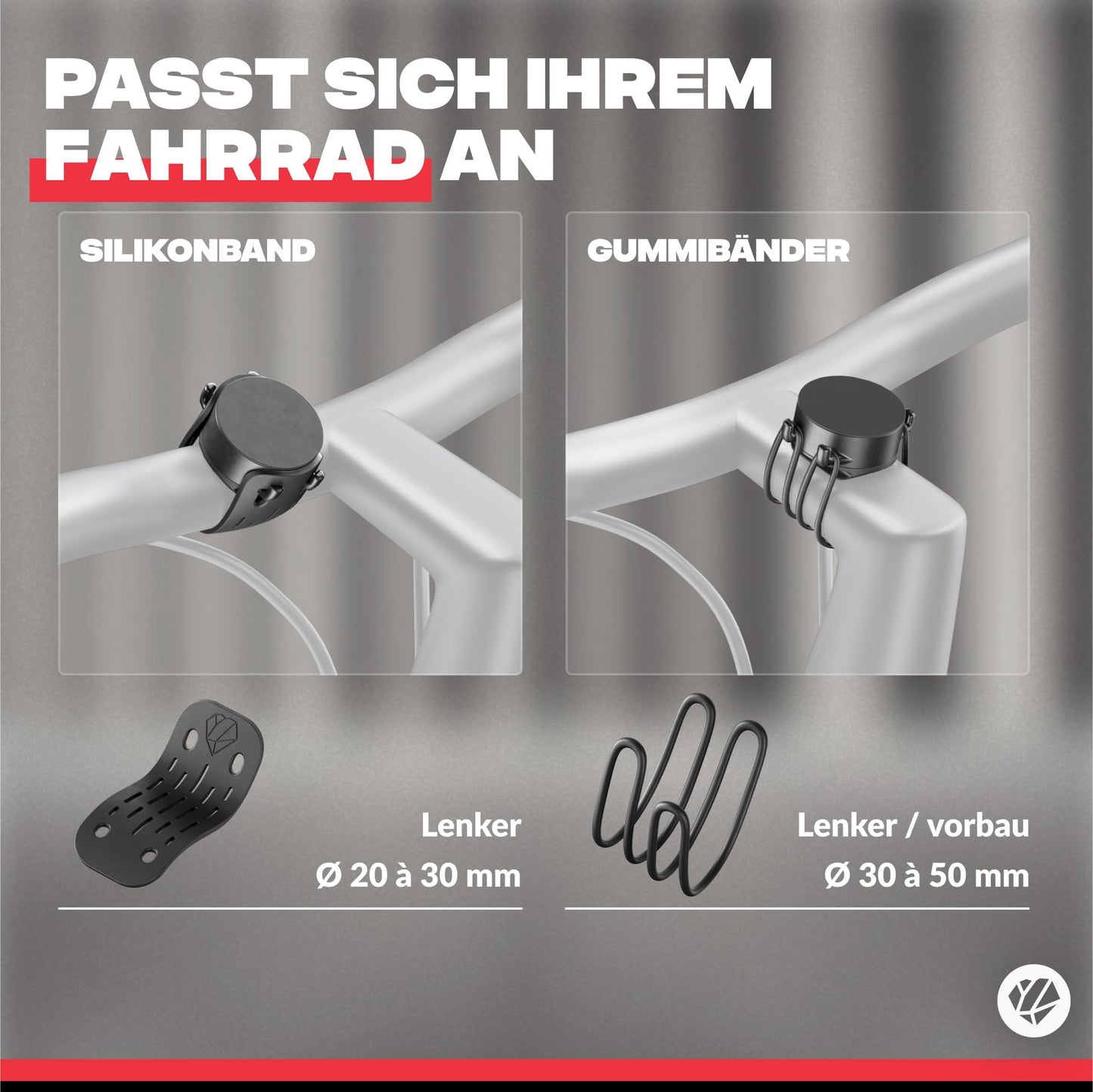 Shapeheart französische Innovation, Magnetische Fahrrad-Handyhalterung mit Abnehmbarer wetterfester Hülle. Telefonhalterung für Elektrofahrräder, Fahrräder, Roller, Mountainbikes... Fahrradzubehör Alcovic