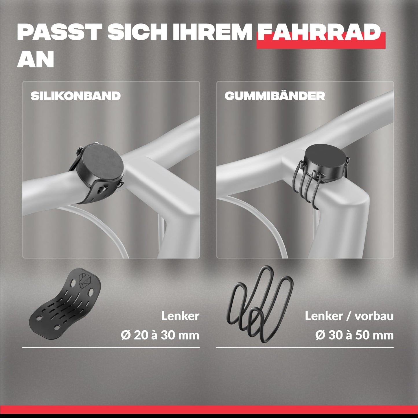 Shapeheart französische Innovation, Magnetische Fahrrad-Handyhalterung mit Abnehmbarer wetterfester Hülle. Telefonhalterung für Elektrofahrräder, Fahrräder, Roller, Mountainbikes... Fahrradzubehör Alcovic