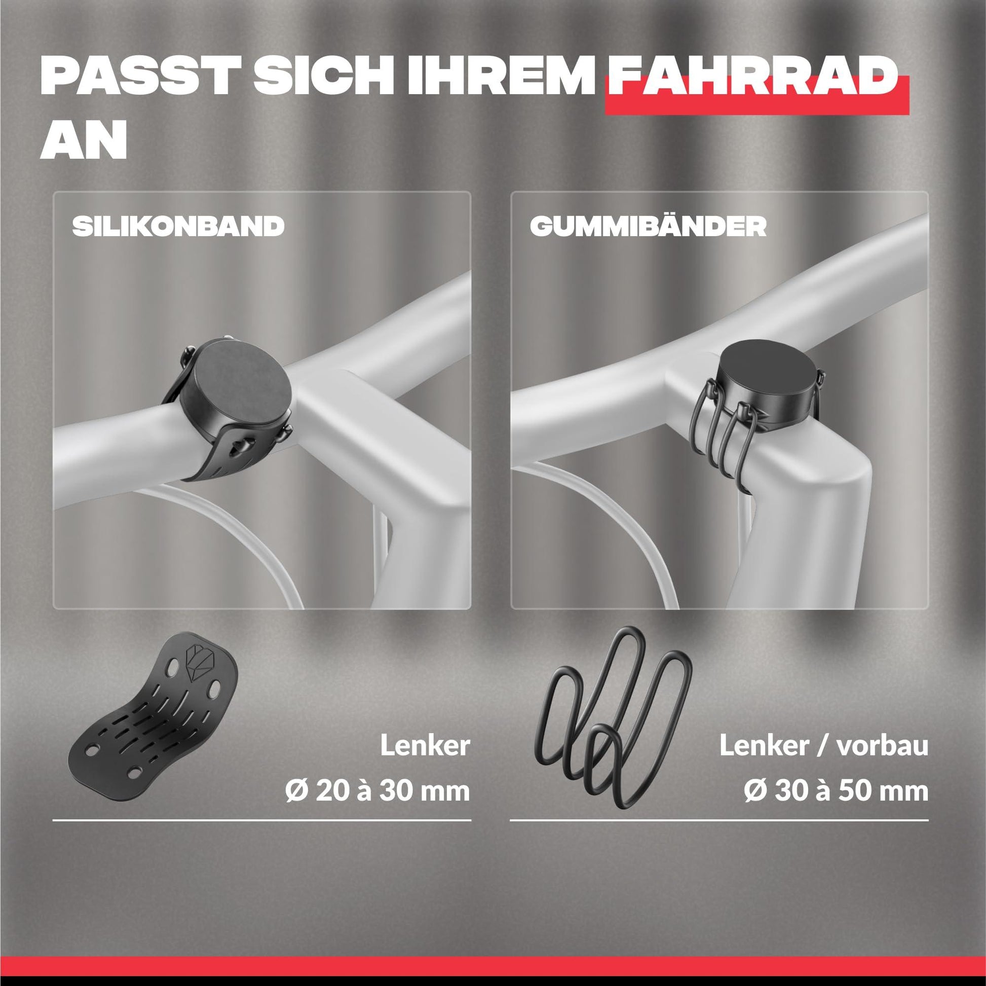 Shapeheart französische Innovation, Magnetische Fahrrad-Handyhalterung mit Abnehmbarer wetterfester Hülle. Telefonhalterung für Elektrofahrräder, Fahrräder, Roller, Mountainbikes... Fahrradzubehör Alcovic