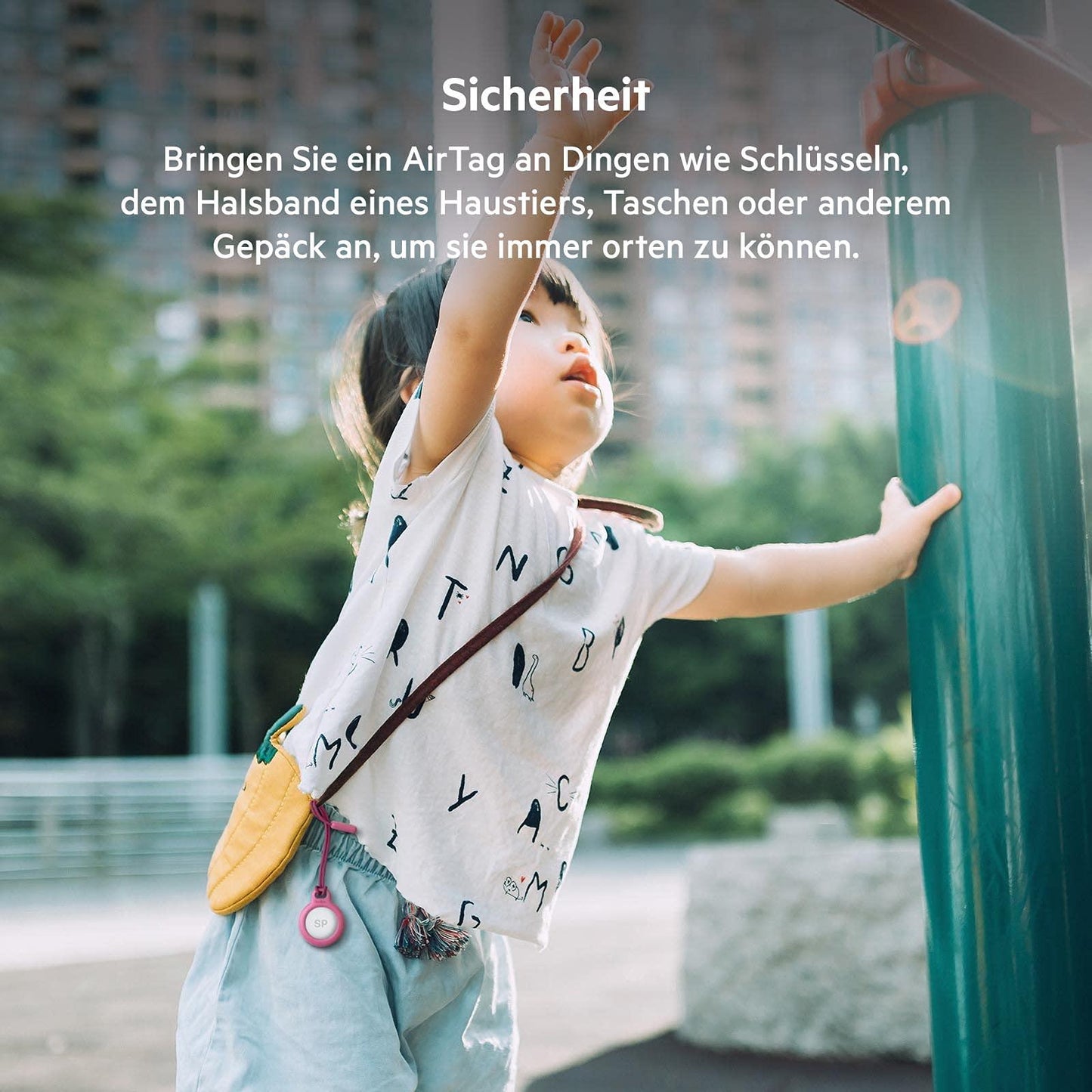 Belkin AirTag Hülle mit Schlaufe (Secure Holder Schutzhülle für Air Tag, Accessoire mit Kratzschutz) – Schwarz Alcovic