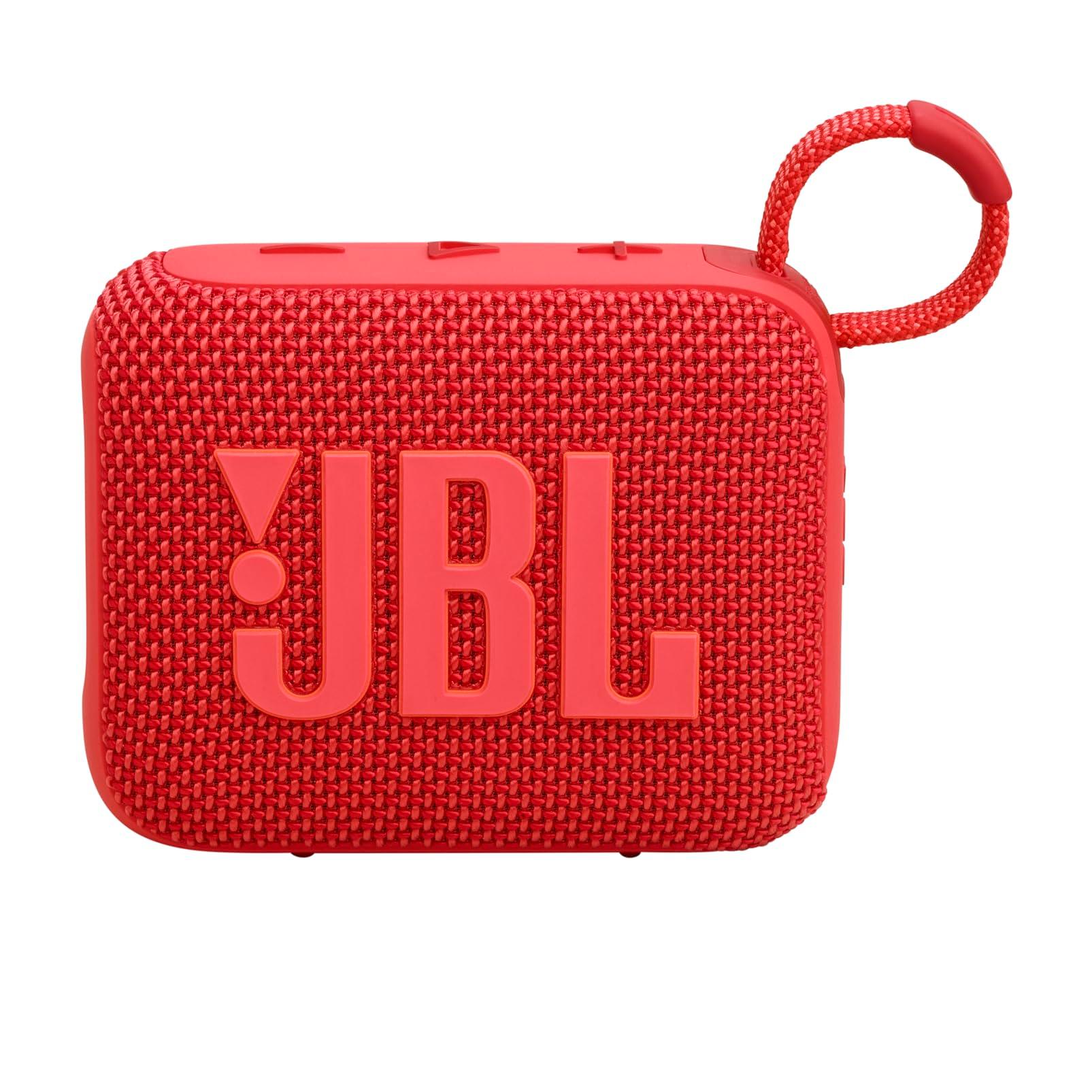 JBL Go 4 in Blau – Tragbare Bluetooth-Lautsprecher-Box mit JBL Pro Sound, tiefem Bass und Playtime-Boost-Funktion – Wasserfest und staubfest – 7 h Laufzeit Alcovic