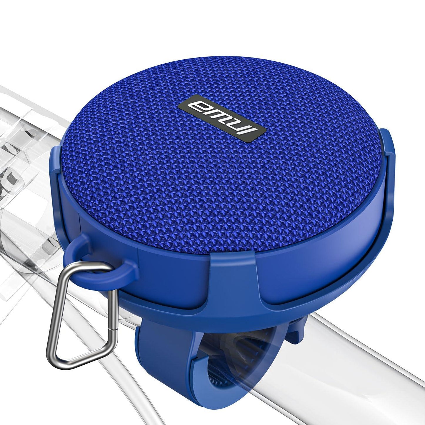 Inwa Bluetooth Fahrrad Lautsprecher Tragbarer, 5w8H IPX7 Ausgestattet Fahrradständer, Karabinerhaken, Eingebautes Mikrofon, TF-Kartenmodus, 480 Min Spielzeit(Geschwindigkeitsanzeige) Alcovic