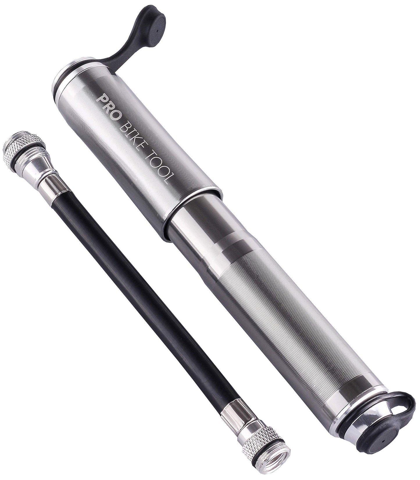 Pro Bike Tool Mini-Fahrradpumpe für Presta- und Schraderventile, Hochdruck-PSI, zuverlässig, kompakt und leicht, hervorragende Qualität und Leistung, Fahrrad-Reifenpumpe für Rennräder, Mountainbikes und BMX-Fahrräder Alcovic