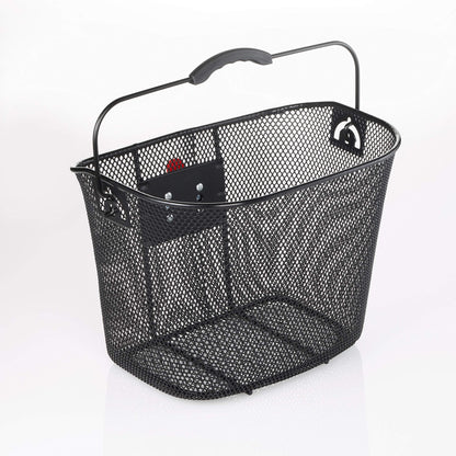 FISCHER Lenkerkorb mit Schnellbefestigung, speziell für E-Bikes entwickelt, Tragkraft 5kg, passend für alle gängigen Displays mit einer Breite von 9 cm, u.a. für BOSCH Displays Alcovic