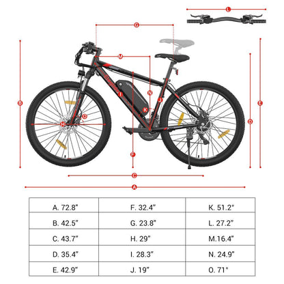 Elektrisches Mountainbike M2 Alcovic