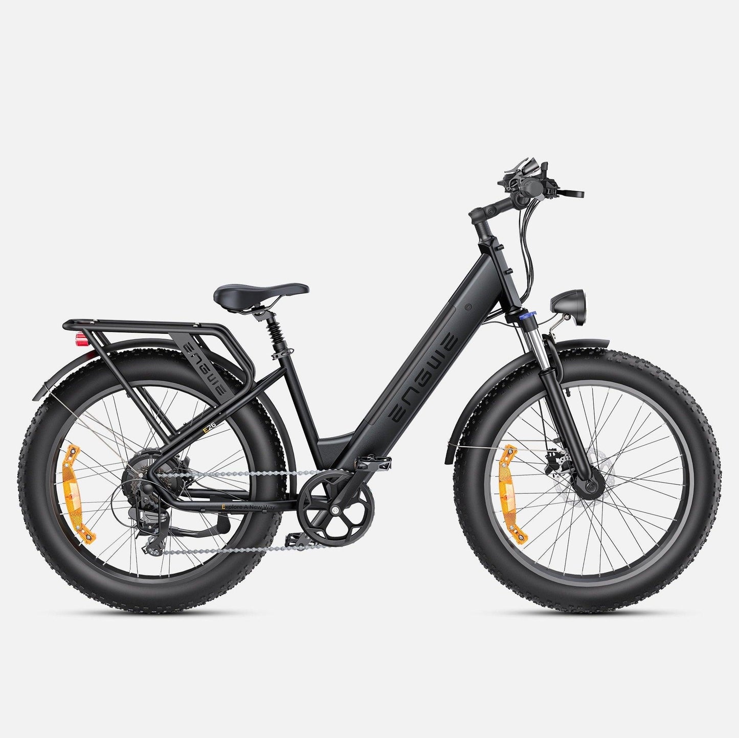 ENGWE E26 250 W 140 km Doppelfederung All-Terrain Fat Tire E-bike Alcovic