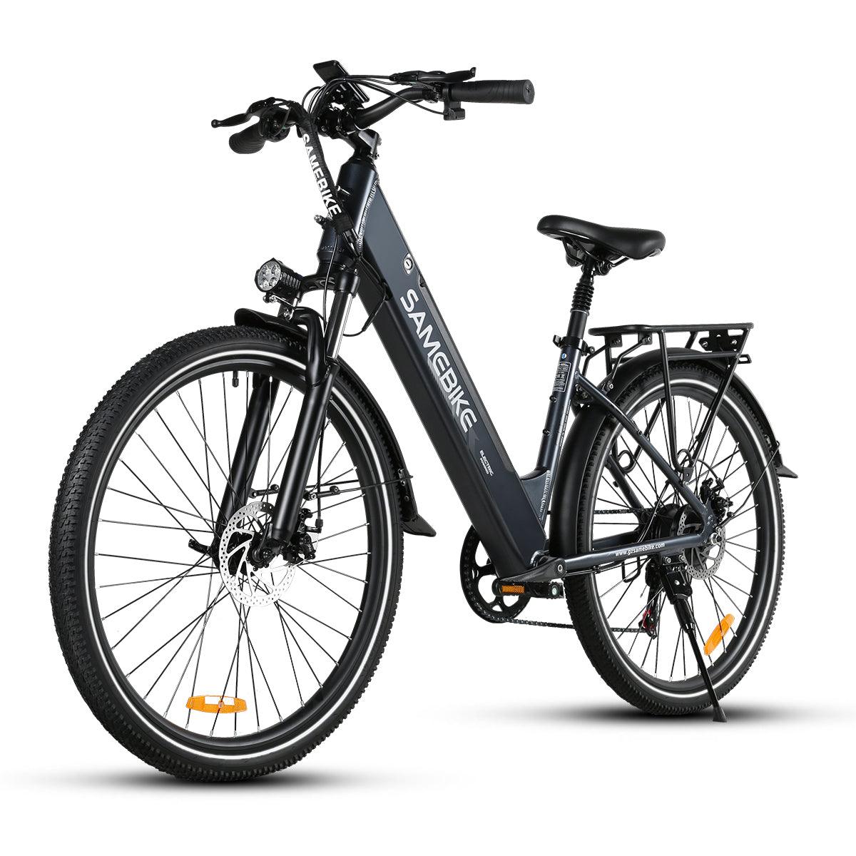 e bike damen akku im rahmen SAMEBIKE 27.5 Zoll E-Bike Elektrofahrrad für Damen und Herren – Alcovic