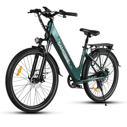 SAMEBIKE RS-A01 Pro 36V 15Ah Akku 500W Motor Höchstgeschwindigkeit 32KM/H Urban Elektrofahrrad Ideal für Pendeln und Stadtfahrten Alcovic