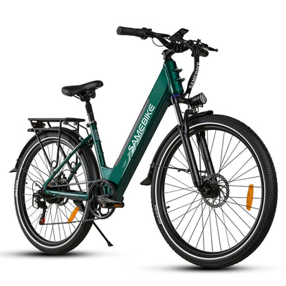 SAMEBIKE RS-A01 Pro 36V 15Ah Akku 500W Motor Höchstgeschwindigkeit 32KM/H Urban Elektrofahrrad Ideal für Pendeln und Stadtfahrten Alcovic