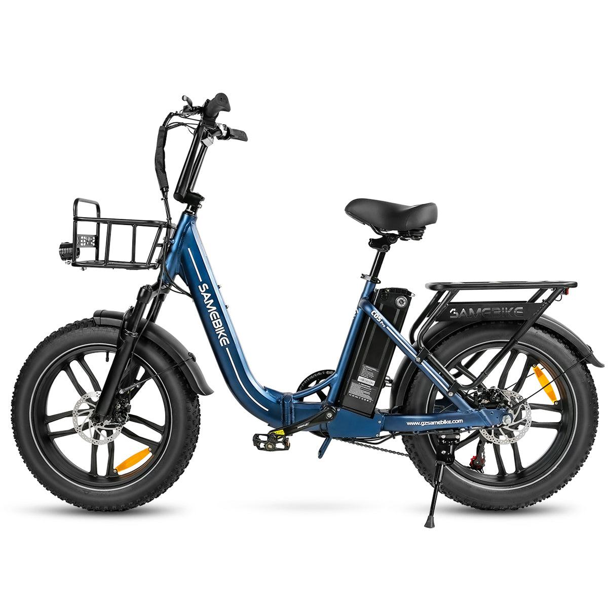 SAMEBIKE C05 Pro 36V 13Ah Akku 500W Motor Max. Geschwindigkeit 35KM/H Step-through faltbares Fat Tire E-Bike Alcovic