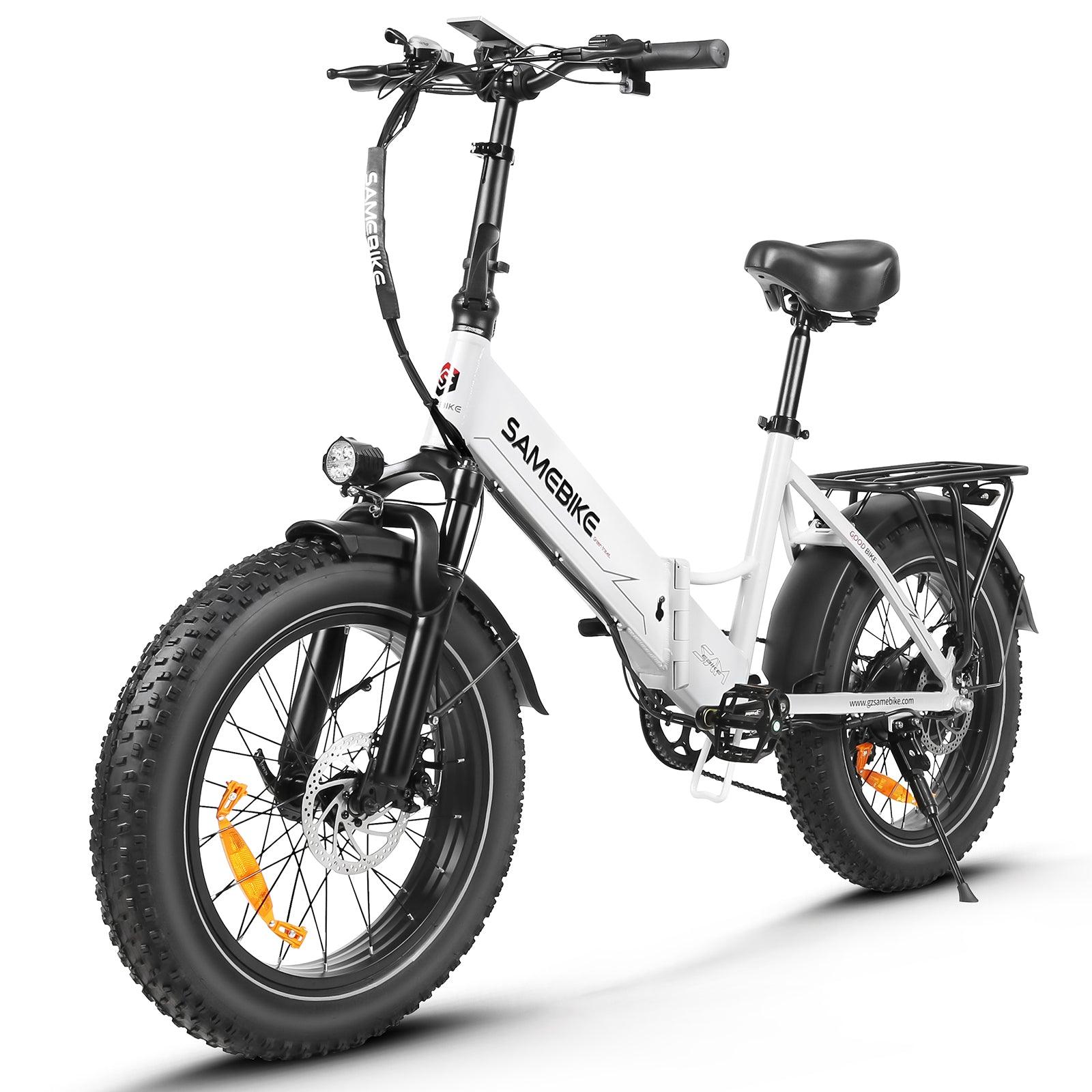 SAMEBIKE LOTDM200-II 20 Zoll Fettreifen 750W Motor 48V 13Ah Akku Faltrad Smart NFC Alcovic