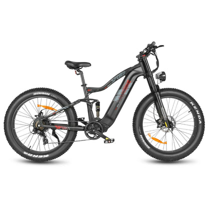 SAMEBIKE RS-A08-II 1000W Motor 48V 17Ah Akku 50KM/H Hochgeschwindigkeits-Gelände-Offroad-Elektrofahrrad Alcovic