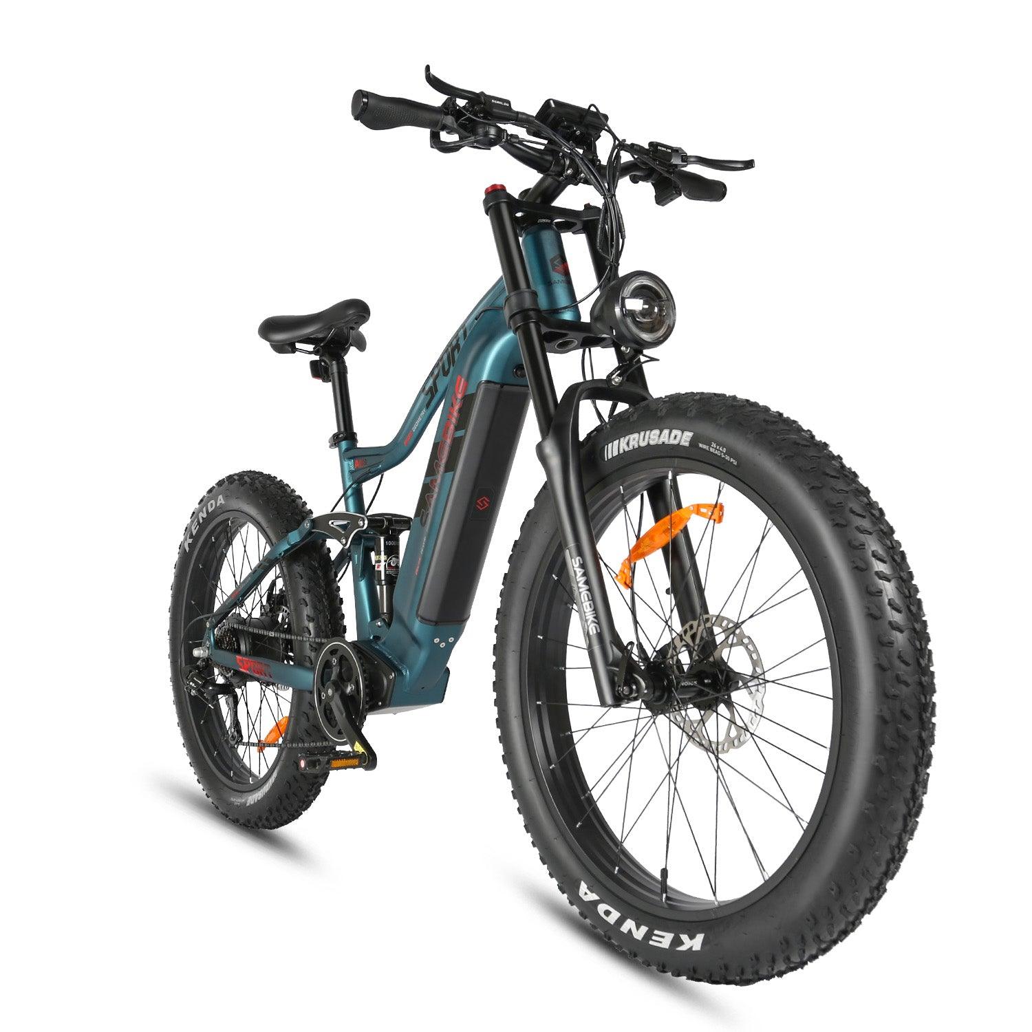 SAMEBIKE RS-A08-II 1000W Motor 48V 17Ah Akku 50KM/H Hochgeschwindigkeits-Gelände-Offroad-Elektrofahrrad Alcovic