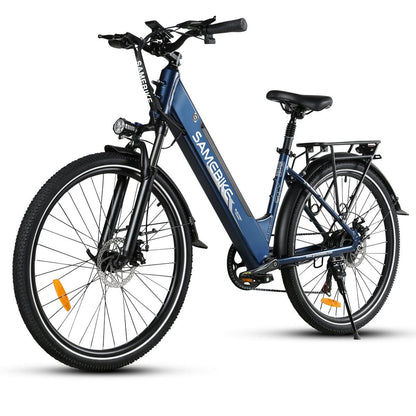 SAMEBIKE RS-A01 Pro 36V 15Ah Akku 500W Motor Höchstgeschwindigkeit 32KM/H Urban Elektrofahrrad Ideal für Pendeln und Stadtfahrten Alcovic