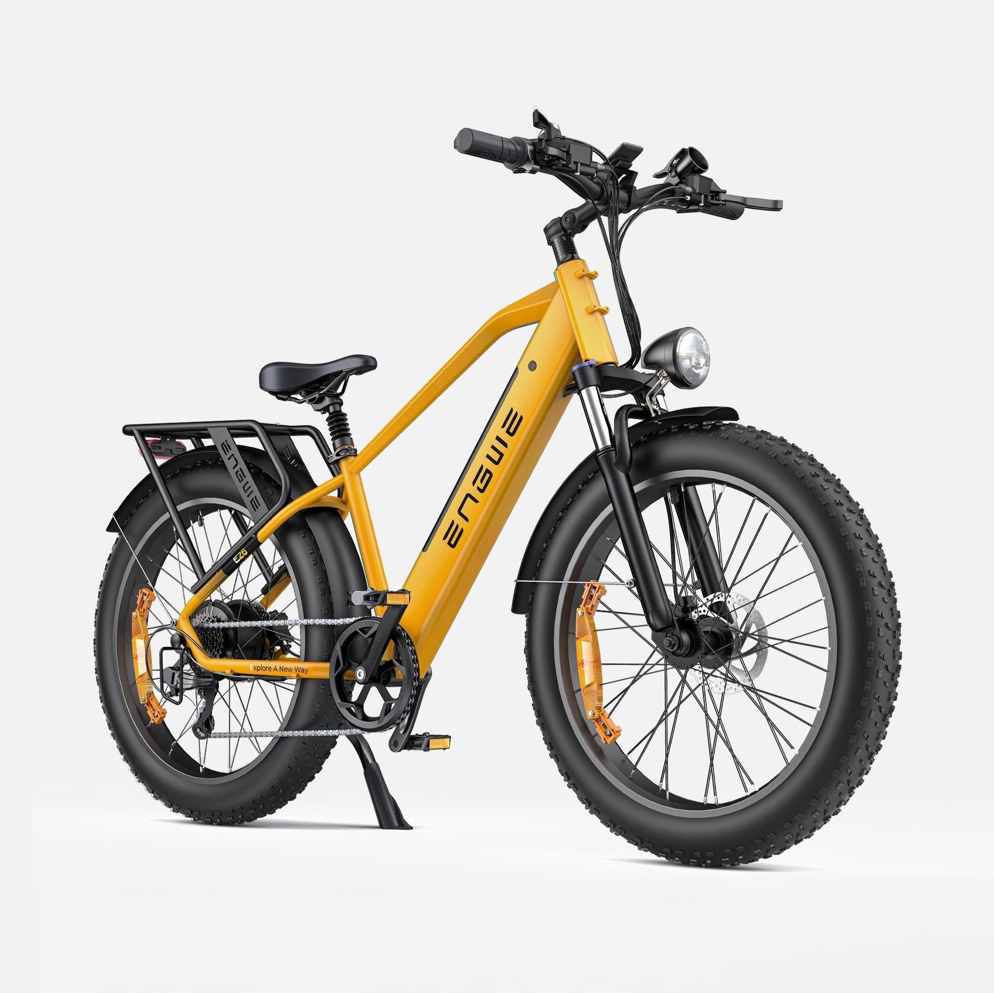 ENGWE E26 250 W 140 km Doppelfederung All-Terrain Fat Tire E-bike - Alcovic