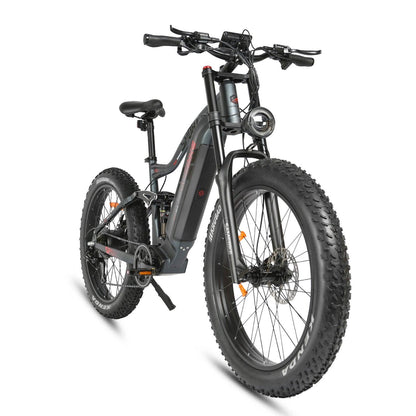 SAMEBIKE RS-A08-II 1000W Motor 48V 17Ah Akku 50KM/H Hochgeschwindigkeits-Gelände-Offroad-Elektrofahrrad Alcovic