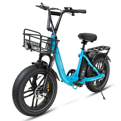 SAMEBIKE C05 Pro 36V 13Ah Akku 500W Motor Max. Geschwindigkeit 35KM/H Step-through faltbares Fat Tire E-Bike Alcovic