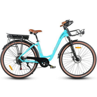 SAMEBIKE RS-A07 500W Motor 36V 13Ah Akku 35KM/H City Freizeit Bequeme Damen E-Bikes Alcovic