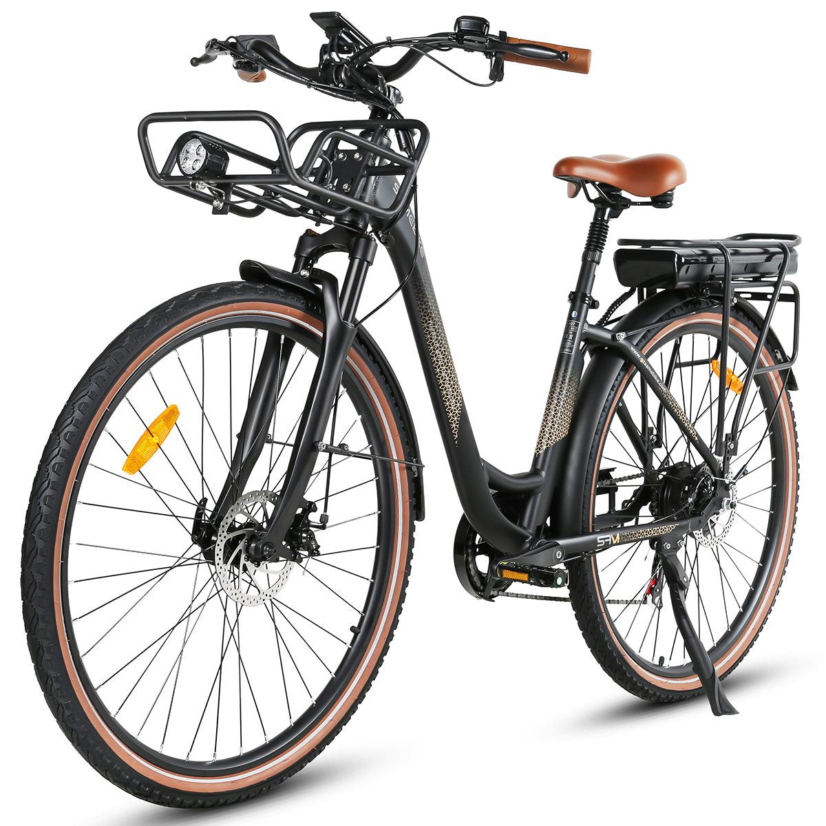 SAMEBIKE RS-A07 500W Motor 36V 13Ah Akku 35KM/H City Freizeit Bequeme Damen E-Bikes Alcovic