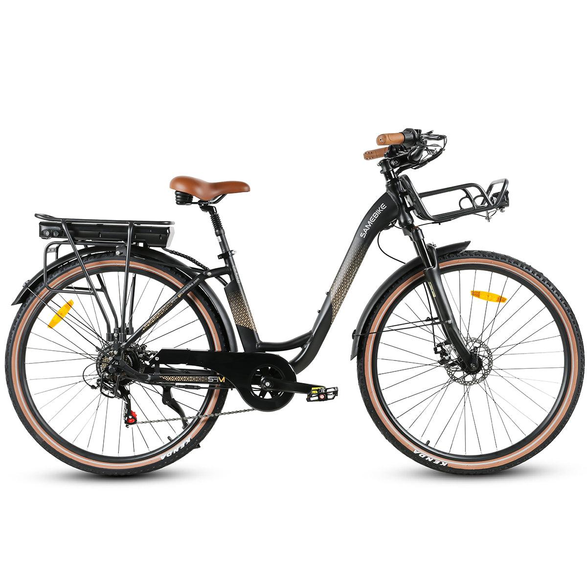 SAMEBIKE RS-A07 500W Motor 36V 13Ah Akku 35KM/H City Freizeit Bequeme Damen E-Bikes Alcovic