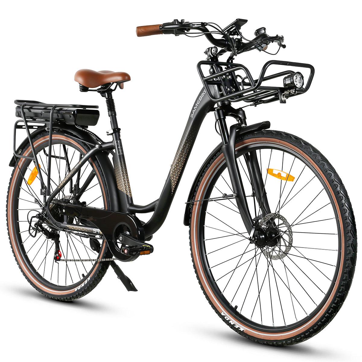 SAMEBIKE RS-A07 500W Motor 36V 13Ah Akku 35KM/H City Freizeit Bequeme Damen E-Bikes Alcovic