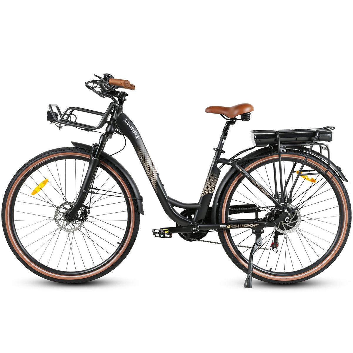 SAMEBIKE RS-A07 500W Motor 36V 13Ah Akku 35KM/H City Freizeit Bequeme Damen E-Bikes Alcovic