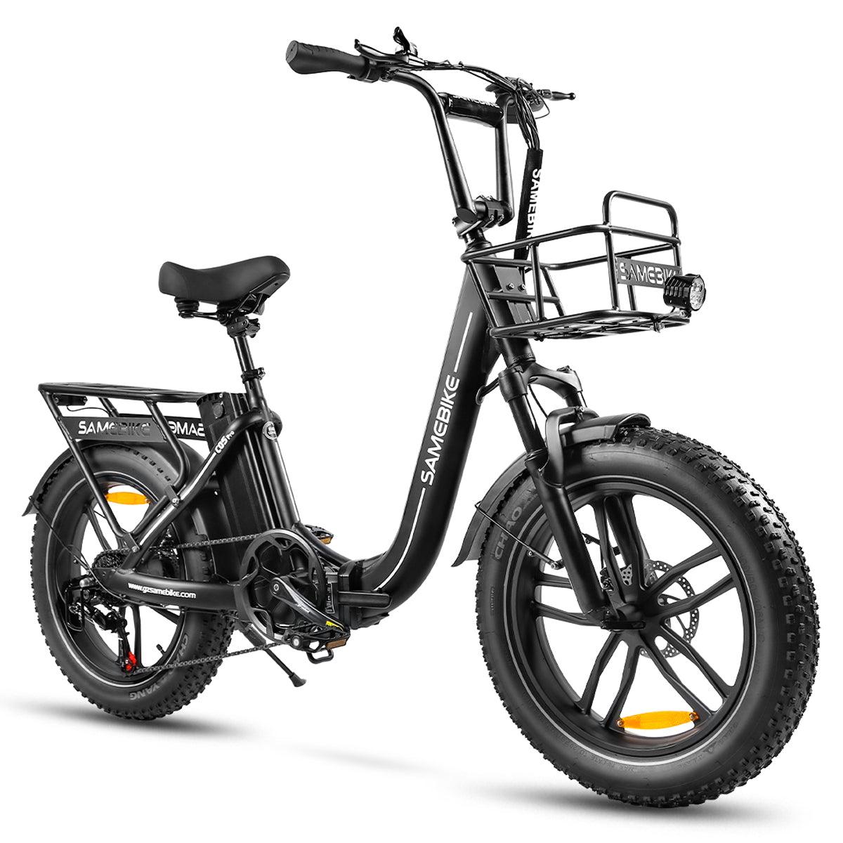 SAMEBIKE C05 Pro 36V 13Ah Akku 500W Motor Max. Geschwindigkeit 35KM/H Step-through faltbares Fat Tire E-Bike Alcovic
