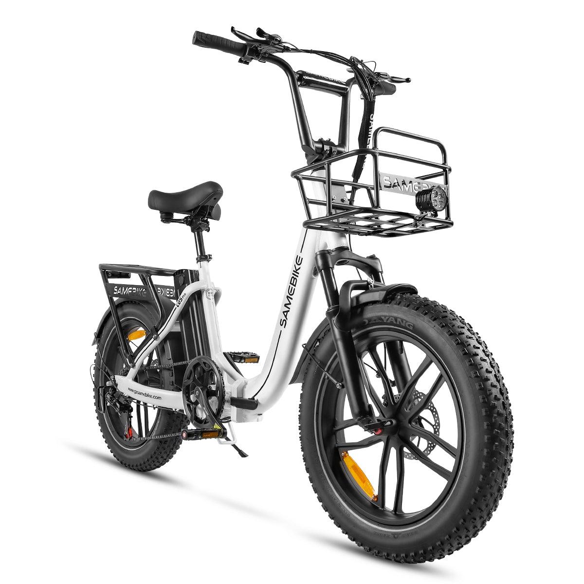 SAMEBIKE C05 Pro 36V 13Ah Akku 500W Motor Max. Geschwindigkeit 35KM/H Step-through faltbares Fat Tire E-Bike - Alcovic