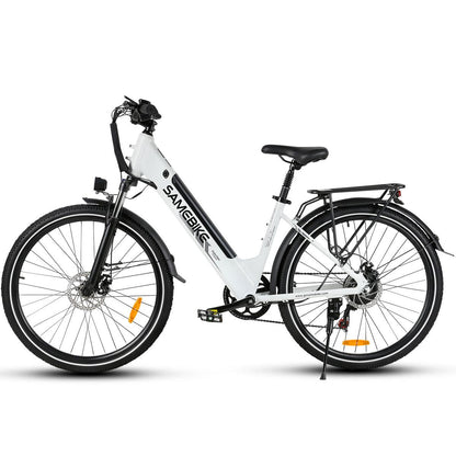 SAMEBIKE RS-A01 Pro 36V 15Ah Akku 500W Motor Höchstgeschwindigkeit 32KM/H Urban Elektrofahrrad Ideal für Pendeln und Stadtfahrten - Alcovic