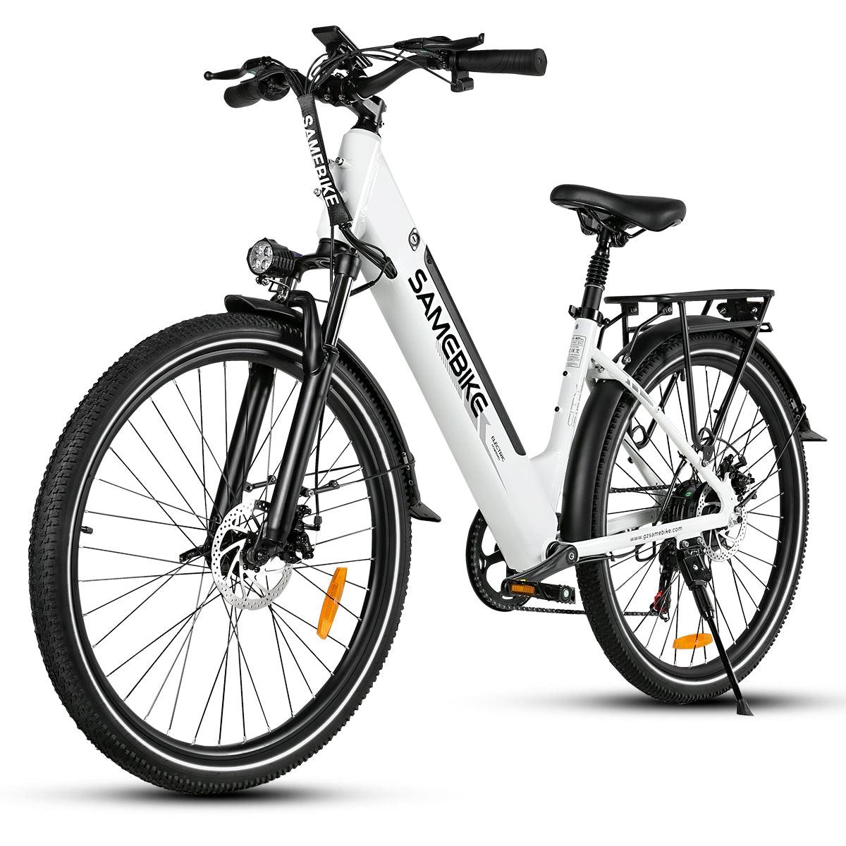 SAMEBIKE RS-A01 Pro 36V 15Ah Akku 500W Motor Höchstgeschwindigkeit 32KM/H Urban Elektrofahrrad Ideal für Pendeln und Stadtfahrten Alcovic